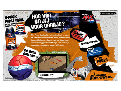 Pepsi Maximum Support 