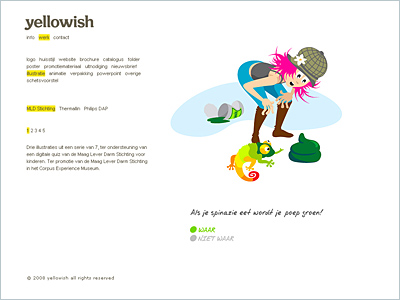 Yellowish website